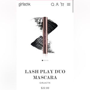 girlacktik Lash Play Duo Mascara - Lengthening and Detailing Double Ended Wand